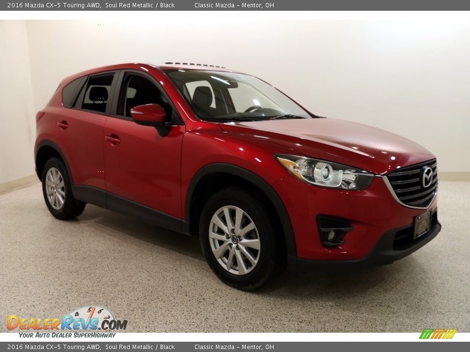 2016 Mazda CX-5 Touring AWD Soul Red Metallic / Black Photo #1