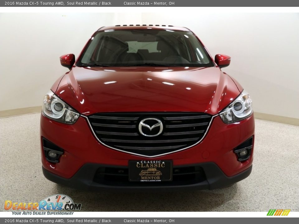 2016 Mazda CX-5 Touring AWD Soul Red Metallic / Black Photo #2