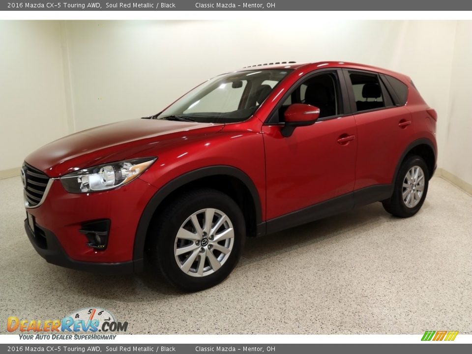 2016 Mazda CX-5 Touring AWD Soul Red Metallic / Black Photo #3