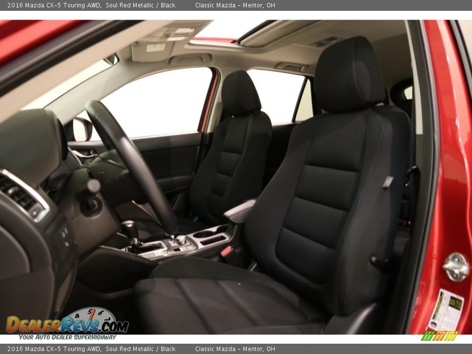 2016 Mazda CX-5 Touring AWD Soul Red Metallic / Black Photo #5