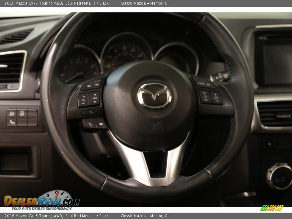 2016 Mazda CX-5 Touring AWD Soul Red Metallic / Black Photo #6