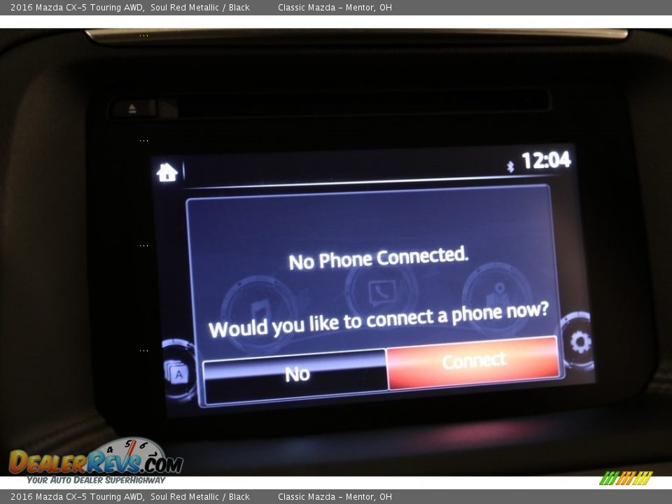 2016 Mazda CX-5 Touring AWD Soul Red Metallic / Black Photo #10