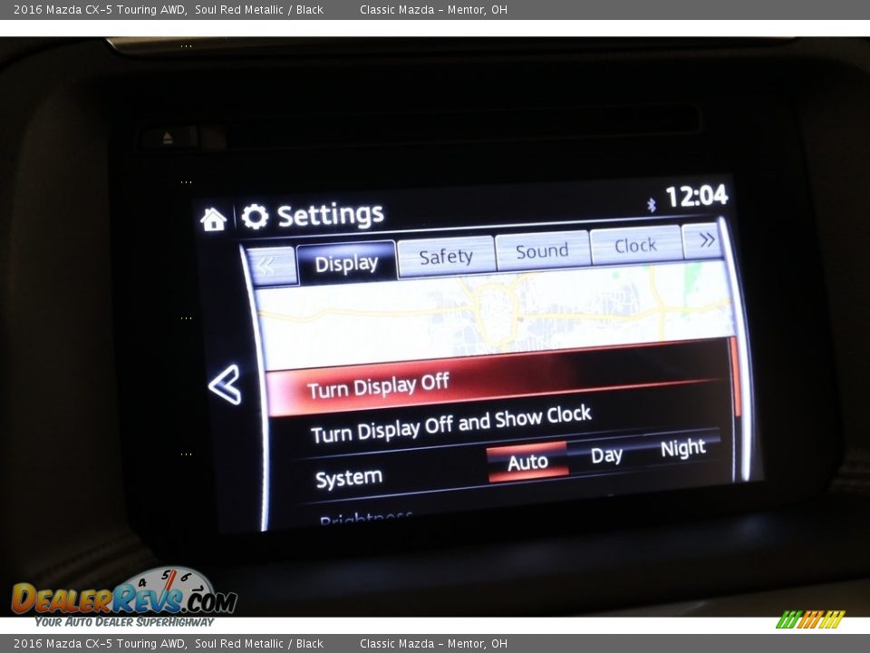 2016 Mazda CX-5 Touring AWD Soul Red Metallic / Black Photo #12