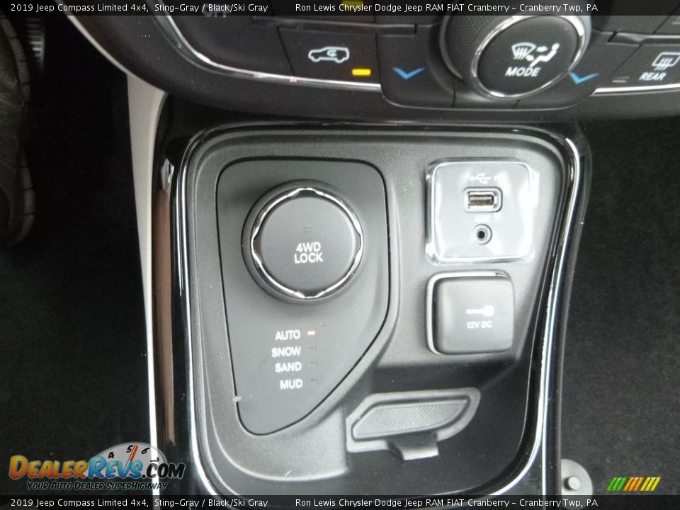 2019 Jeep Compass Limited 4x4 Sting-Gray / Black/Ski Gray Photo #20