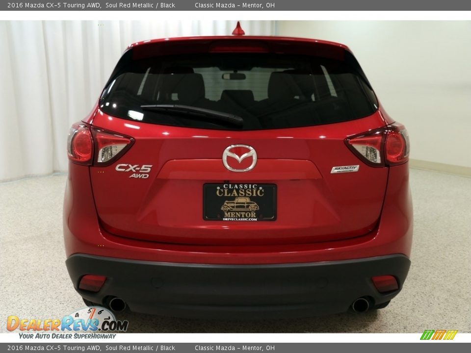 2016 Mazda CX-5 Touring AWD Soul Red Metallic / Black Photo #18
