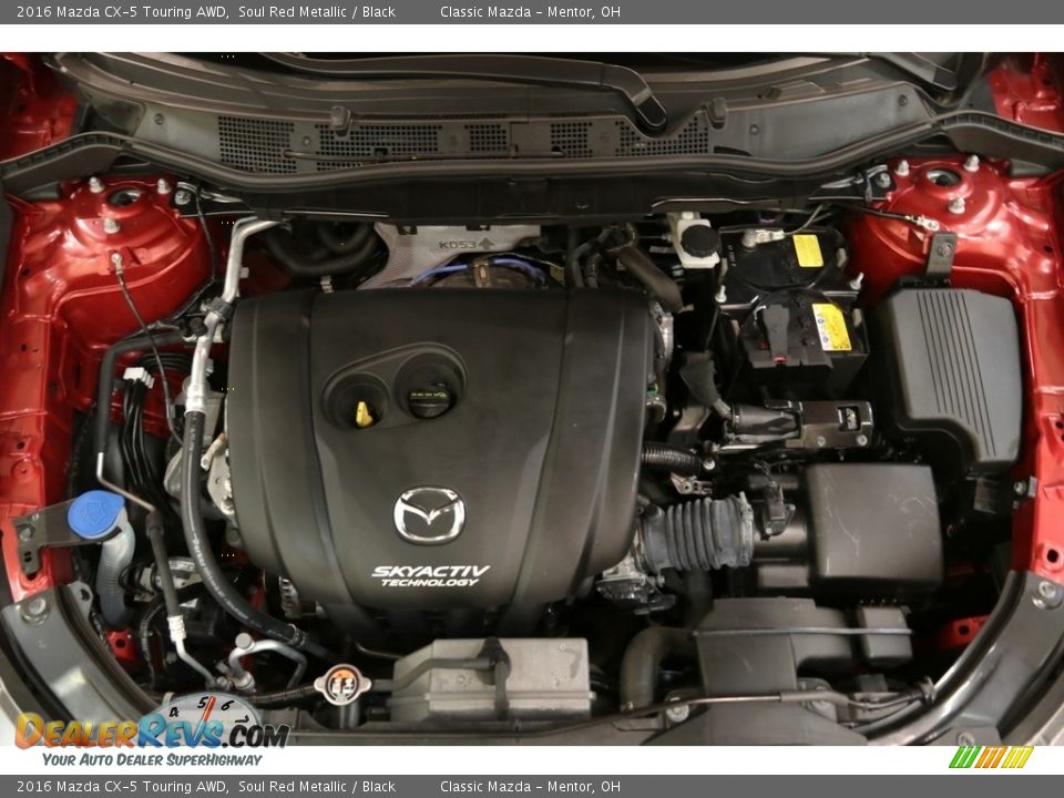 2016 Mazda CX-5 Touring AWD Soul Red Metallic / Black Photo #19