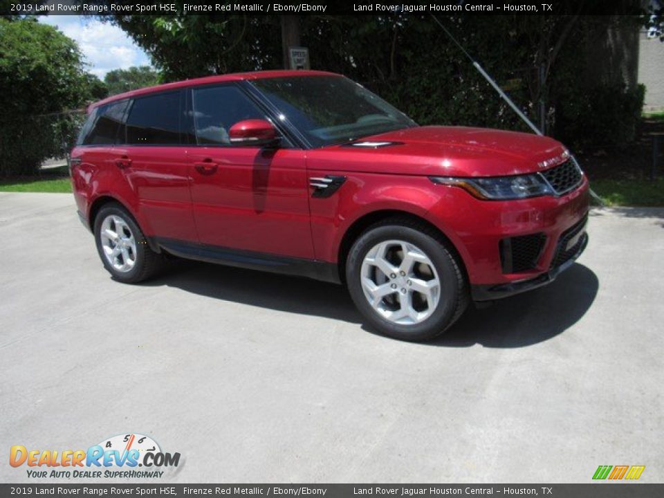 2019 Land Rover Range Rover Sport HSE Firenze Red Metallic / Ebony/Ebony Photo #1