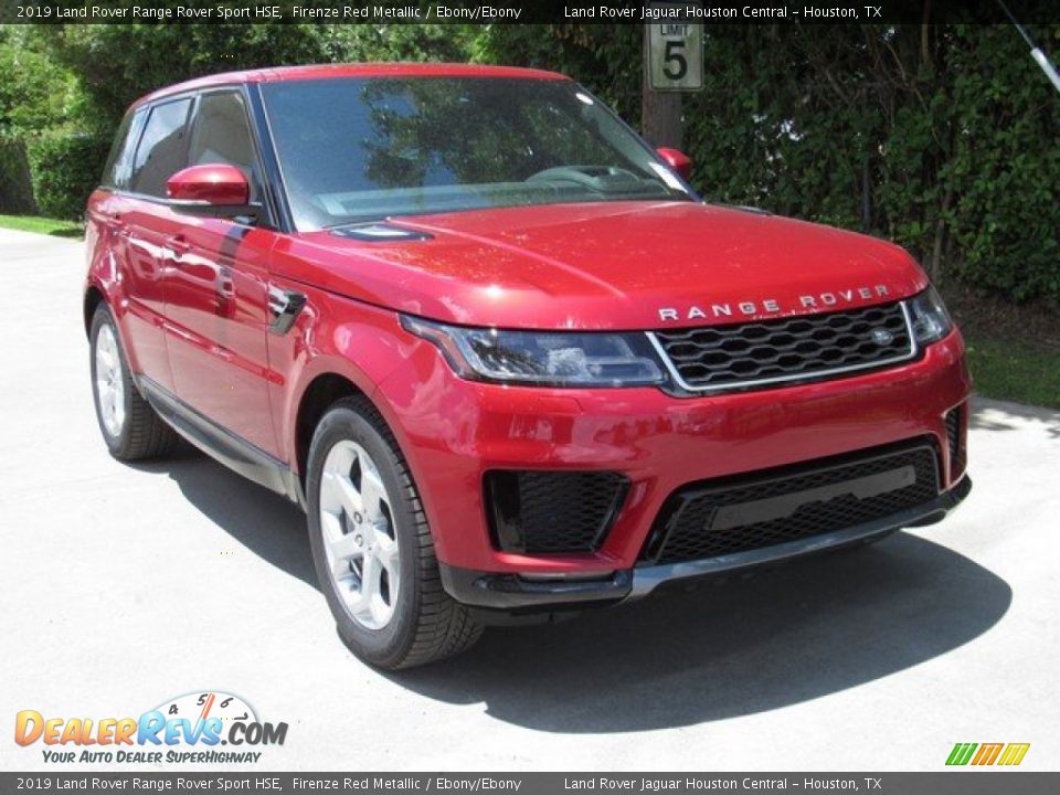2019 Land Rover Range Rover Sport HSE Firenze Red Metallic / Ebony/Ebony Photo #2