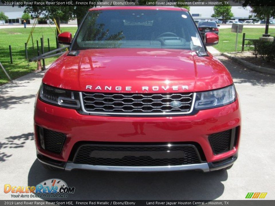 2019 Land Rover Range Rover Sport HSE Firenze Red Metallic / Ebony/Ebony Photo #9
