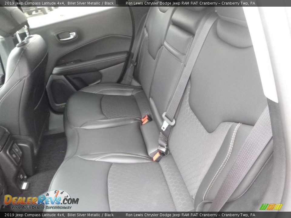 2019 Jeep Compass Latitude 4x4 Billet Silver Metallic / Black Photo #12