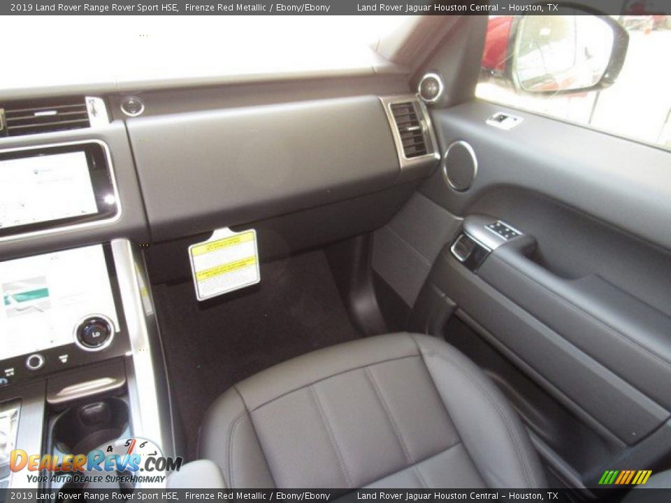 2019 Land Rover Range Rover Sport HSE Firenze Red Metallic / Ebony/Ebony Photo #15