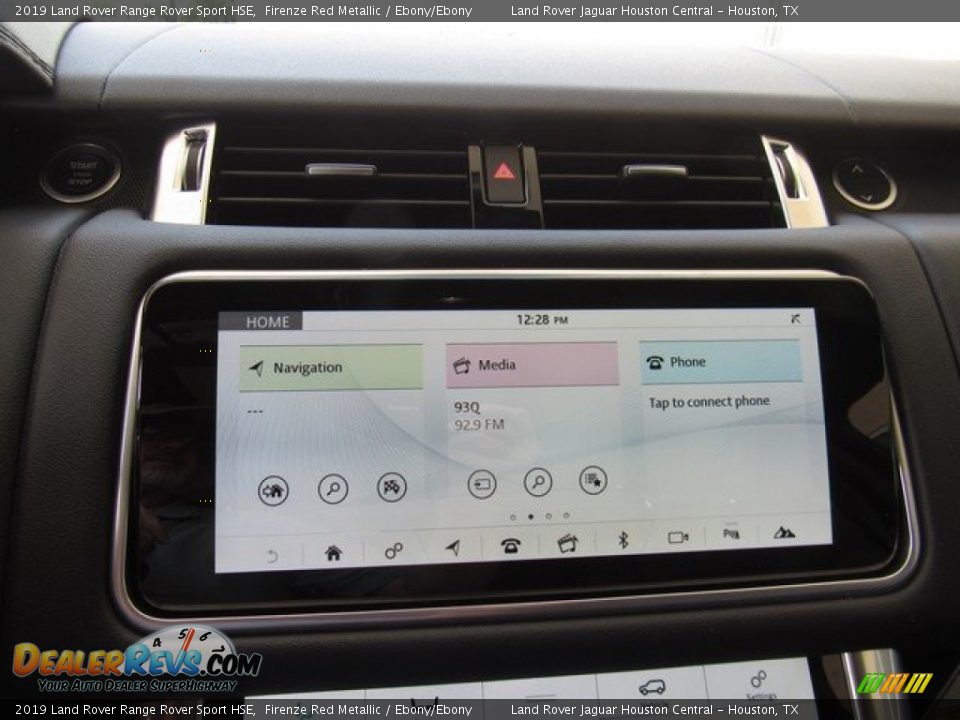 2019 Land Rover Range Rover Sport HSE Firenze Red Metallic / Ebony/Ebony Photo #31