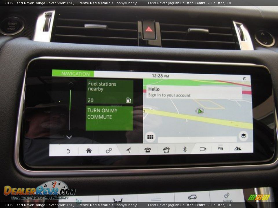 2019 Land Rover Range Rover Sport HSE Firenze Red Metallic / Ebony/Ebony Photo #34
