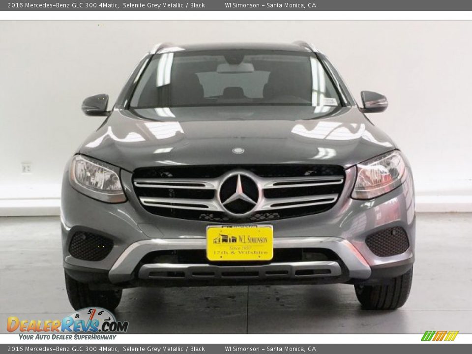 2016 Mercedes-Benz GLC 300 4Matic Selenite Grey Metallic / Black Photo #2