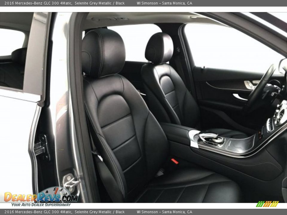 2016 Mercedes-Benz GLC 300 4Matic Selenite Grey Metallic / Black Photo #6