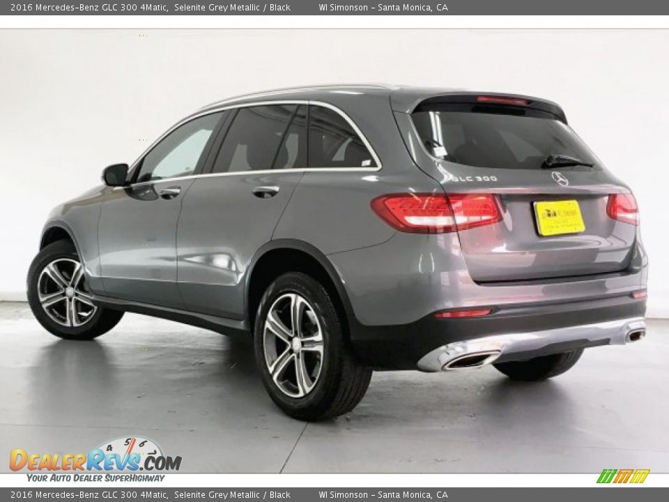 2016 Mercedes-Benz GLC 300 4Matic Selenite Grey Metallic / Black Photo #10