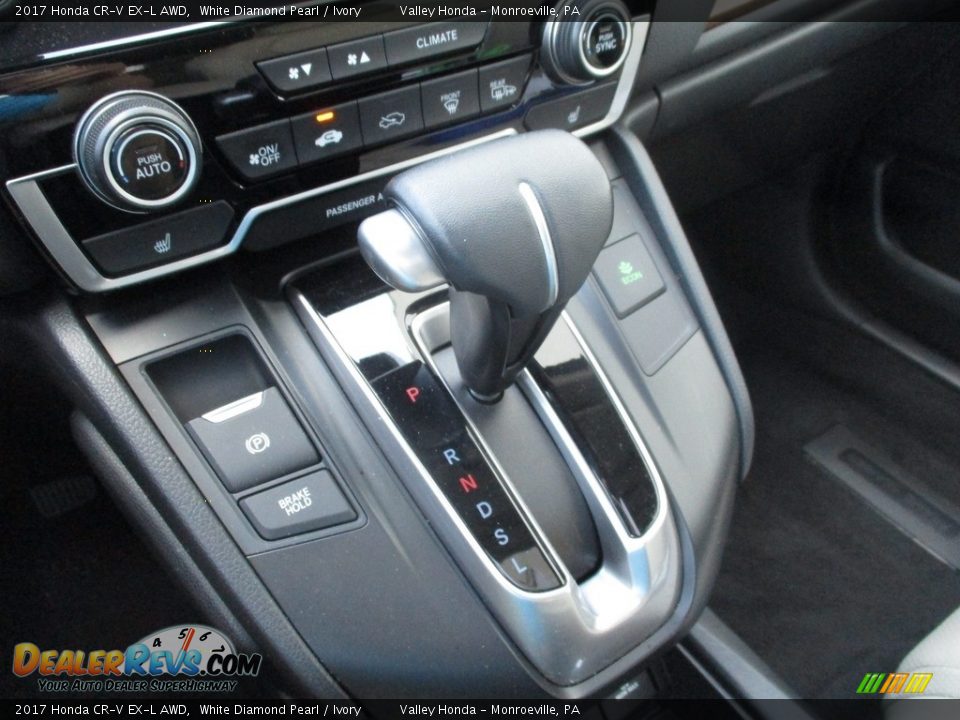 2017 Honda CR-V EX-L AWD White Diamond Pearl / Ivory Photo #16