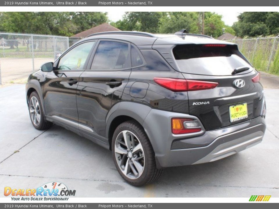 2019 Hyundai Kona Ultimate Ultra Black / Black Photo #6