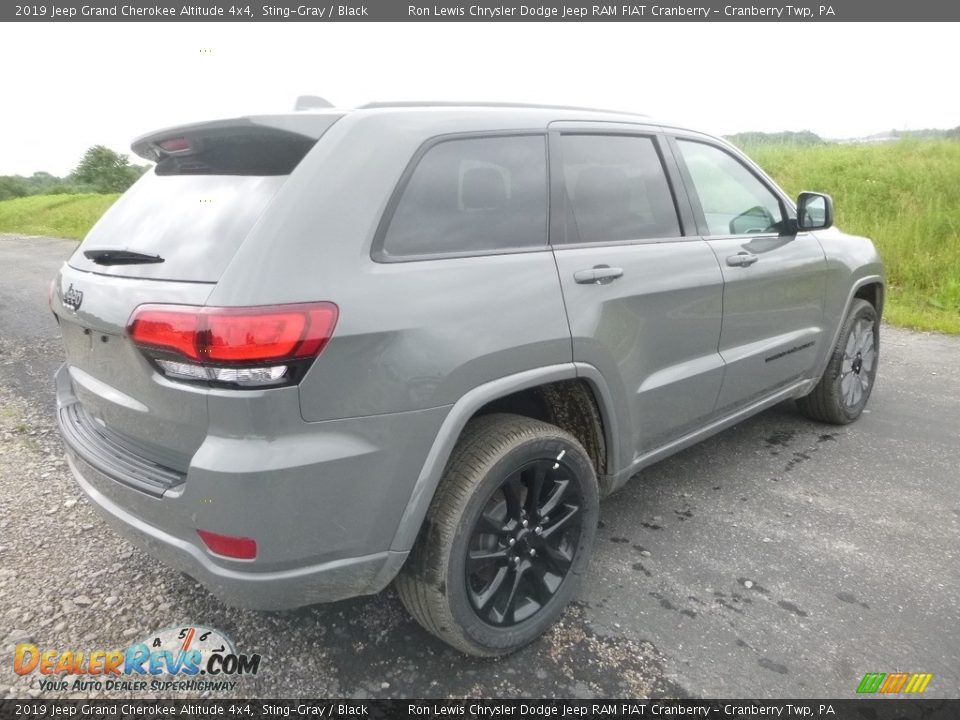 2019 Jeep Grand Cherokee Altitude 4x4 Sting-Gray / Black Photo #5