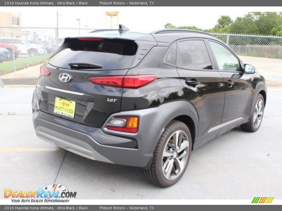 2019 Hyundai Kona Ultimate Ultra Black / Black Photo #8