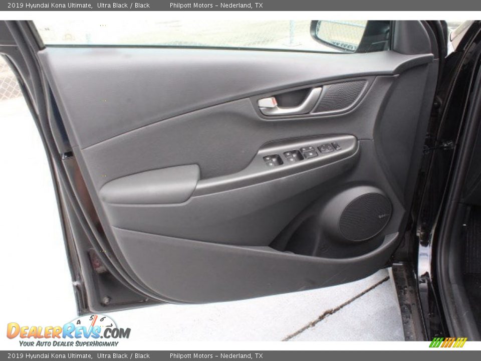 2019 Hyundai Kona Ultimate Ultra Black / Black Photo #9