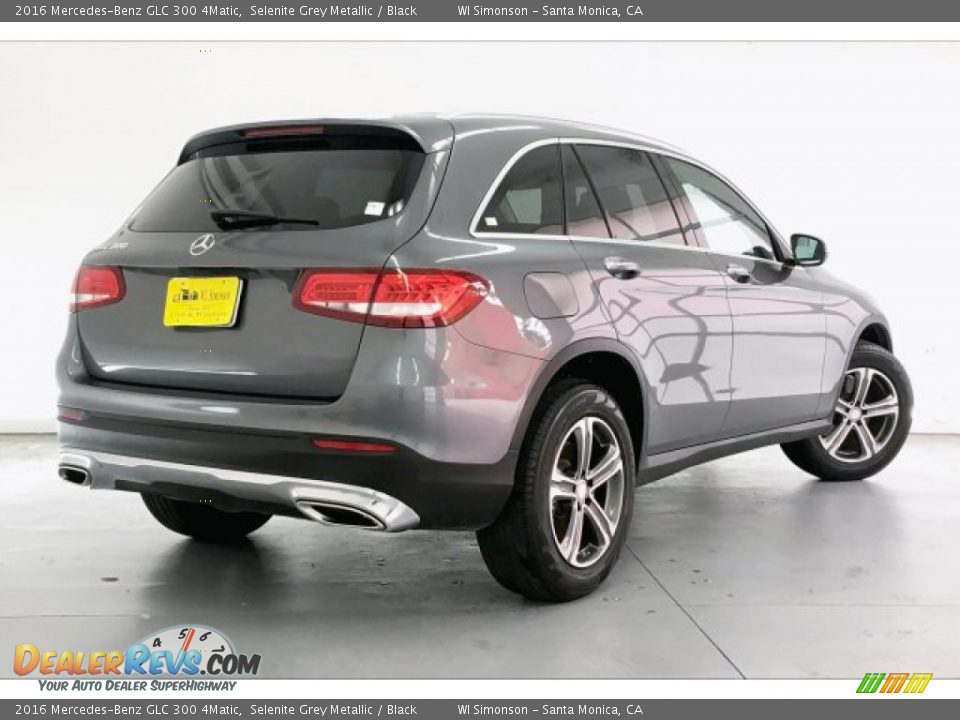 2016 Mercedes-Benz GLC 300 4Matic Selenite Grey Metallic / Black Photo #16