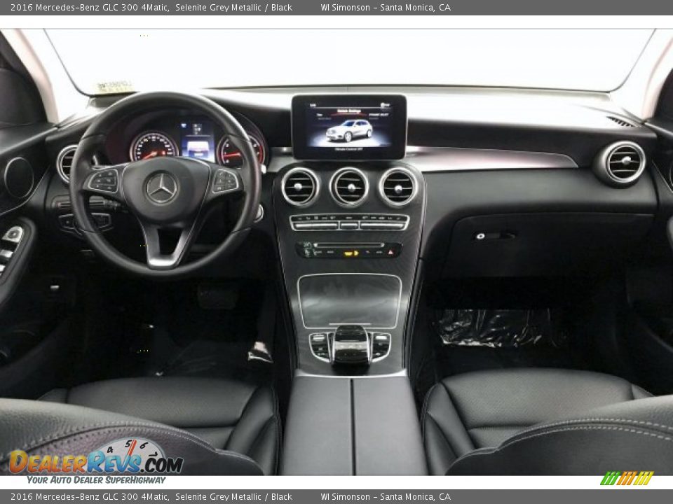 2016 Mercedes-Benz GLC 300 4Matic Selenite Grey Metallic / Black Photo #17