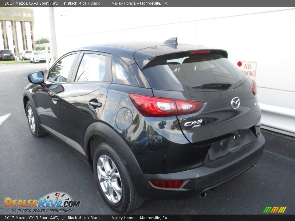 2017 Mazda CX-3 Sport AWD Jet Black Mica / Black Photo #3