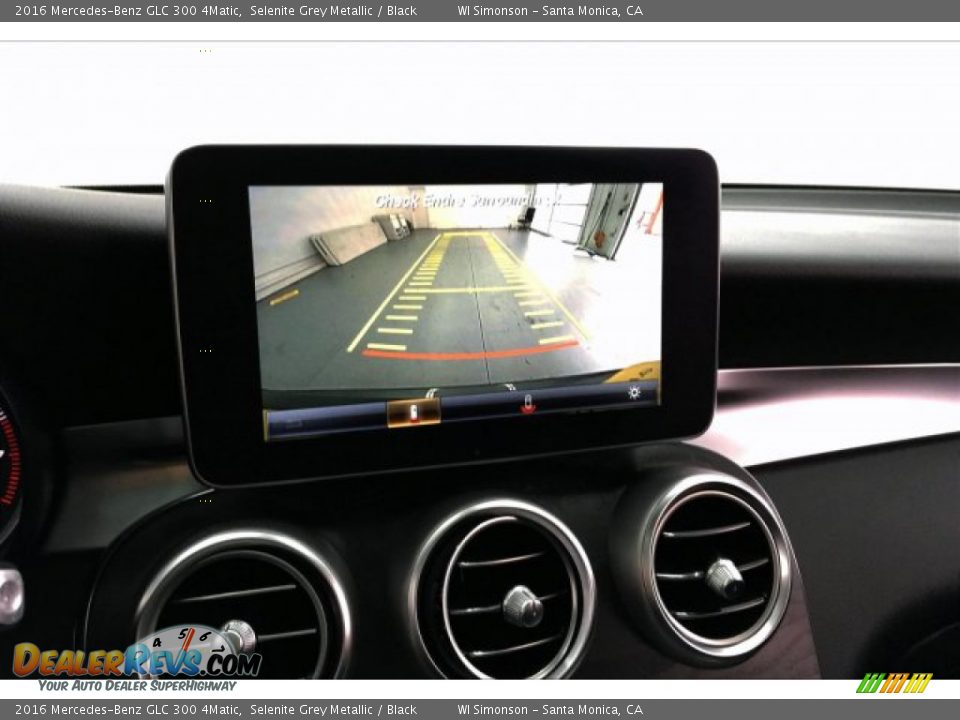 2016 Mercedes-Benz GLC 300 4Matic Selenite Grey Metallic / Black Photo #21