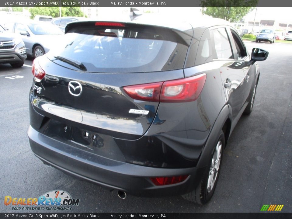 2017 Mazda CX-3 Sport AWD Jet Black Mica / Black Photo #5