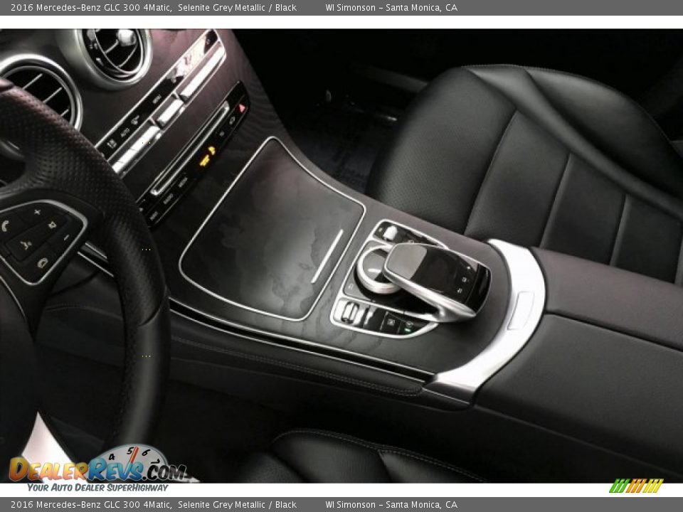 2016 Mercedes-Benz GLC 300 4Matic Selenite Grey Metallic / Black Photo #23