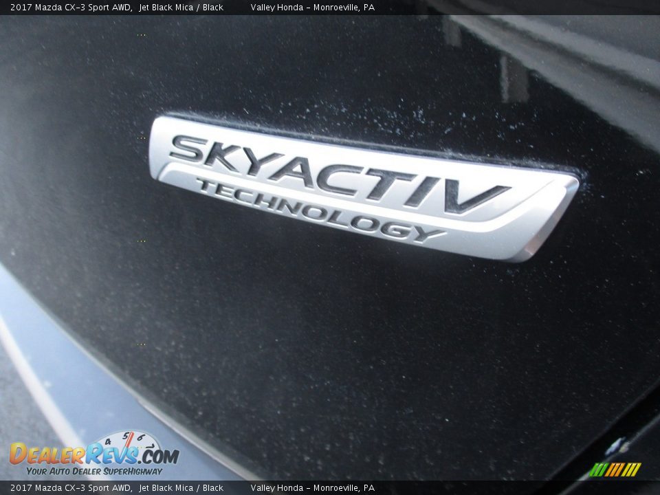 2017 Mazda CX-3 Sport AWD Jet Black Mica / Black Photo #6