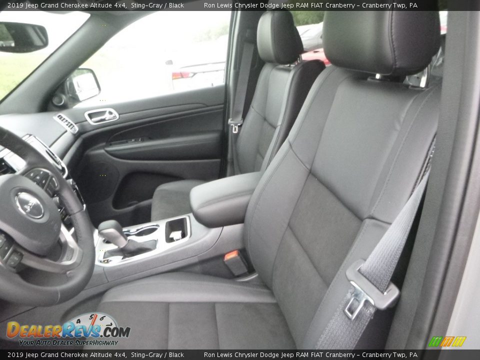 2019 Jeep Grand Cherokee Altitude 4x4 Sting-Gray / Black Photo #13
