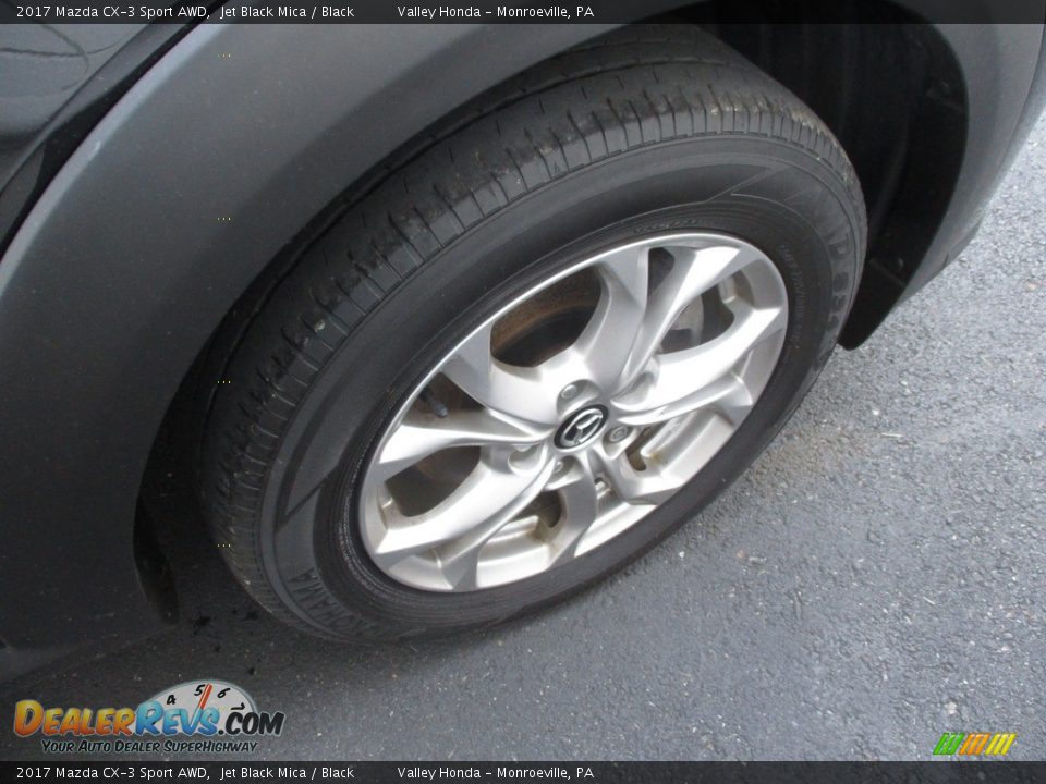 2017 Mazda CX-3 Sport AWD Jet Black Mica / Black Photo #7