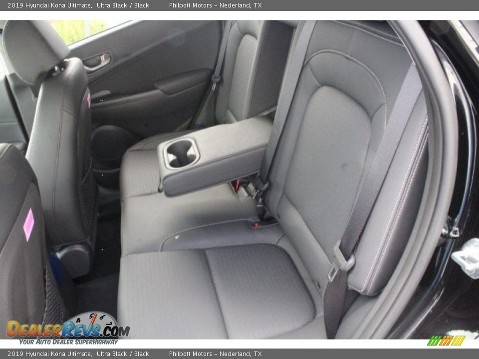 2019 Hyundai Kona Ultimate Ultra Black / Black Photo #19