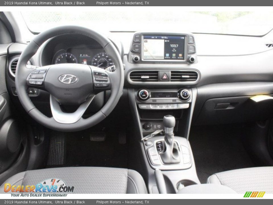 Dashboard of 2019 Hyundai Kona Ultimate Photo #20