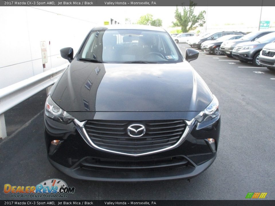 2017 Mazda CX-3 Sport AWD Jet Black Mica / Black Photo #9