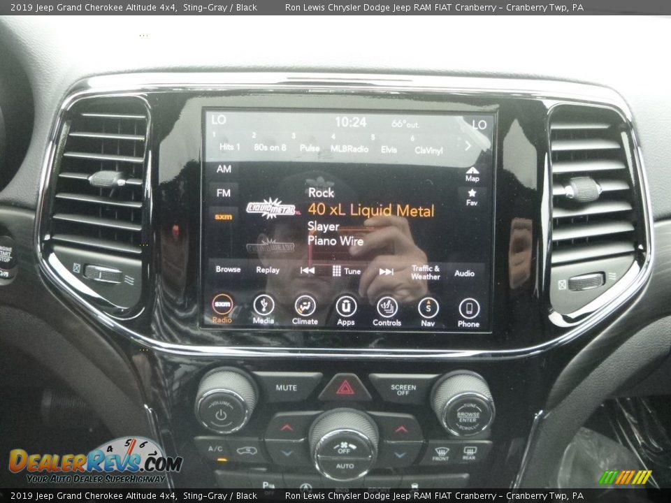 2019 Jeep Grand Cherokee Altitude 4x4 Sting-Gray / Black Photo #16