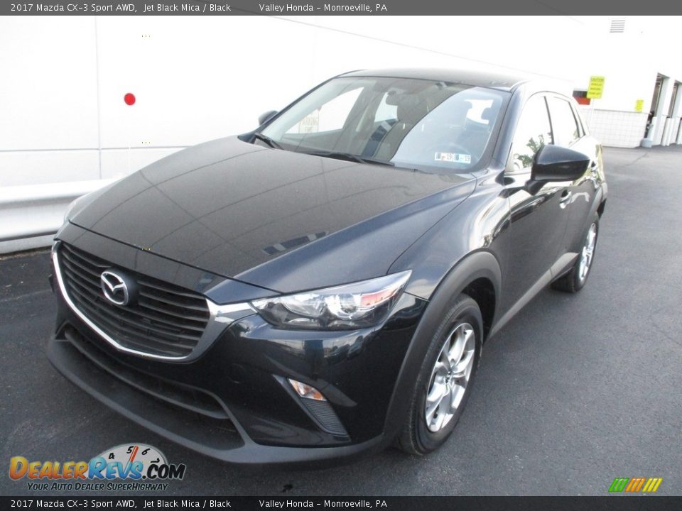 2017 Mazda CX-3 Sport AWD Jet Black Mica / Black Photo #10