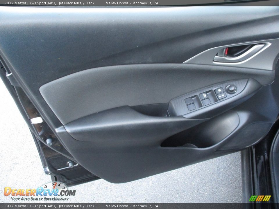 2017 Mazda CX-3 Sport AWD Jet Black Mica / Black Photo #11