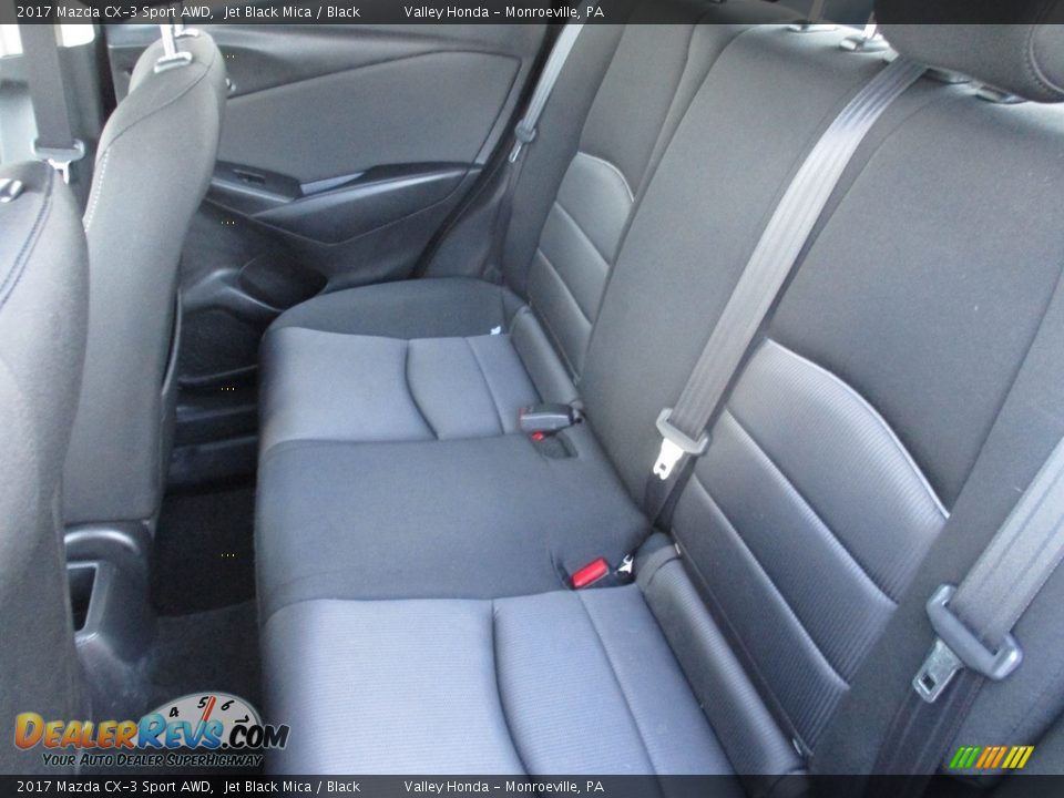2017 Mazda CX-3 Sport AWD Jet Black Mica / Black Photo #13