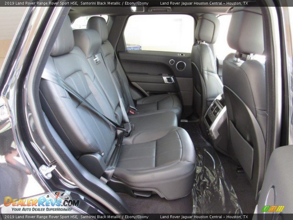 2019 Land Rover Range Rover Sport HSE Santorini Black Metallic / Ebony/Ebony Photo #19