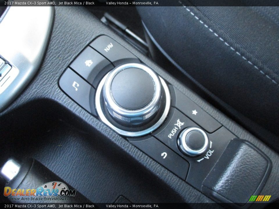 2017 Mazda CX-3 Sport AWD Jet Black Mica / Black Photo #18