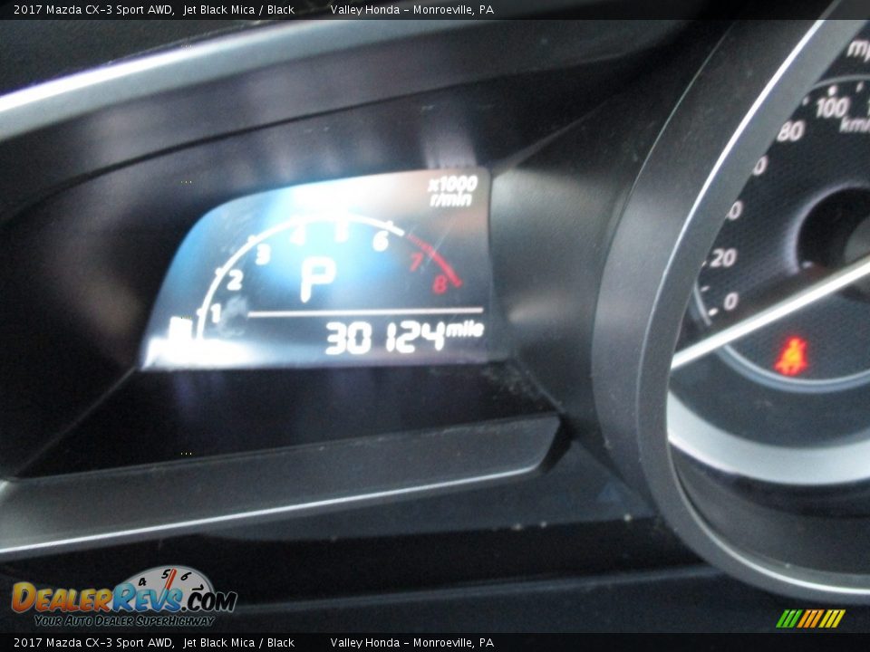 2017 Mazda CX-3 Sport AWD Jet Black Mica / Black Photo #20