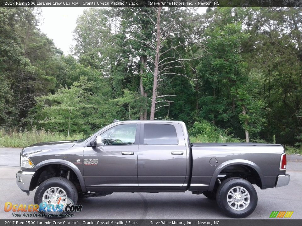 2017 Ram 2500 Laramie Crew Cab 4x4 Granite Crystal Metallic / Black Photo #1