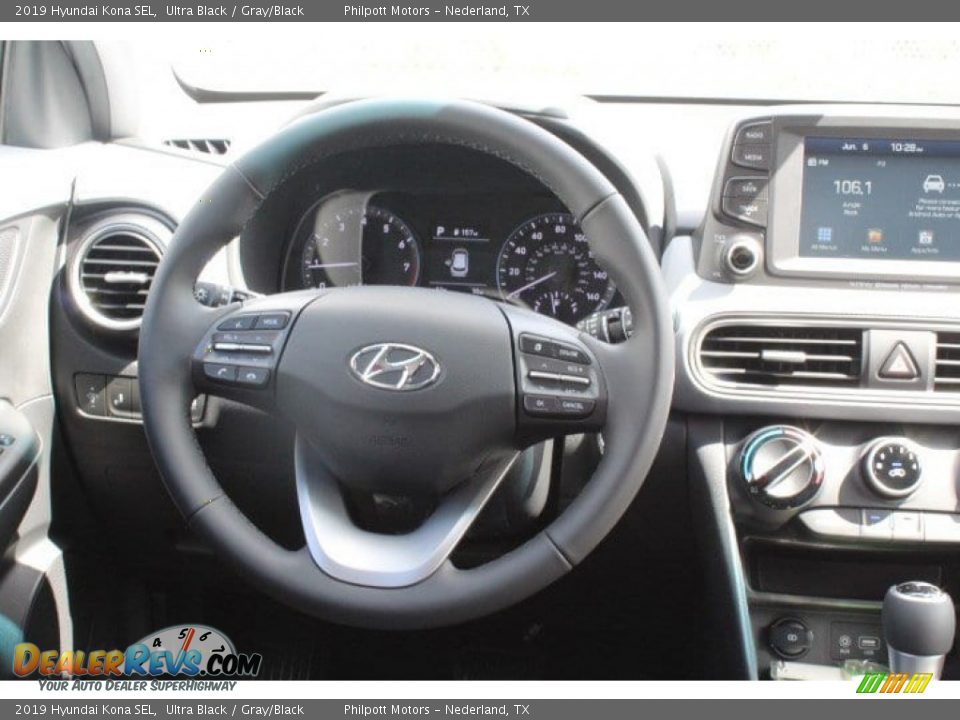 2019 Hyundai Kona SEL Steering Wheel Photo #20