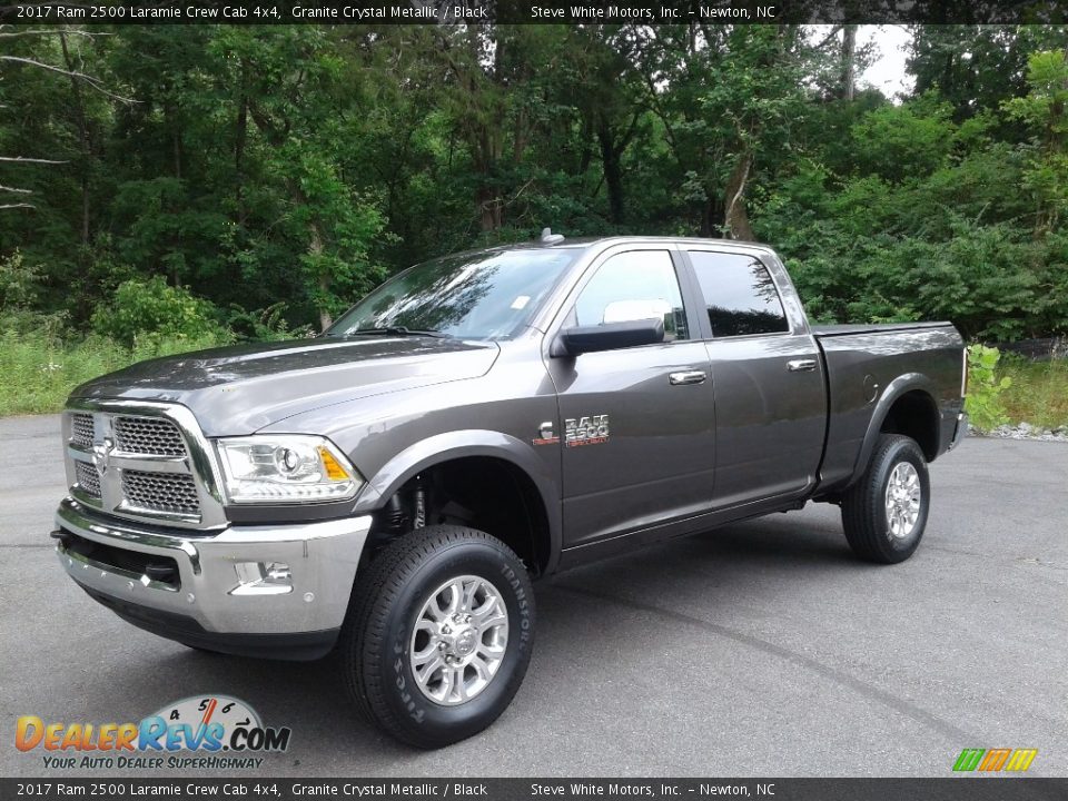 2017 Ram 2500 Laramie Crew Cab 4x4 Granite Crystal Metallic / Black Photo #2