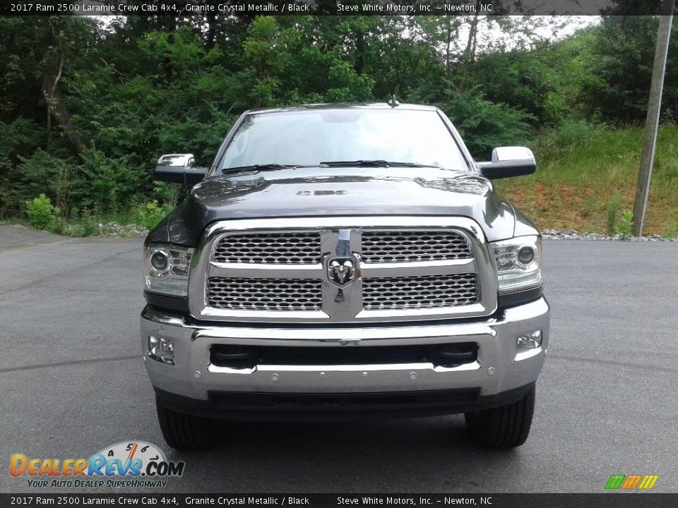 2017 Ram 2500 Laramie Crew Cab 4x4 Granite Crystal Metallic / Black Photo #3
