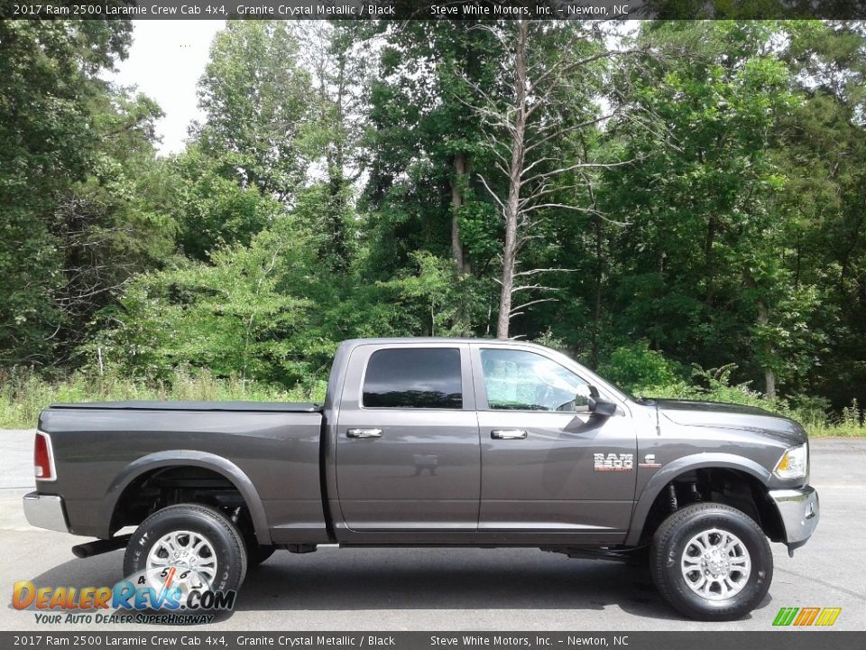 2017 Ram 2500 Laramie Crew Cab 4x4 Granite Crystal Metallic / Black Photo #5