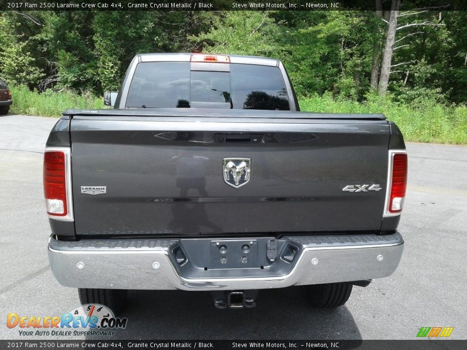 2017 Ram 2500 Laramie Crew Cab 4x4 Granite Crystal Metallic / Black Photo #7